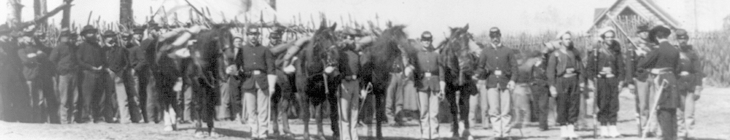 Group of provost guards at headquarters, Army of the Potomac, February 1864 